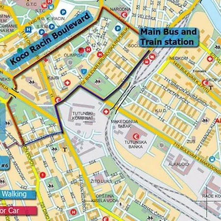 ゲストハウス City Hostel Skopje